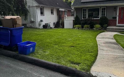 Photo of Jared B.'s yard after getting lawn care in Columbia, MD