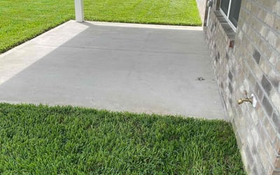 Photo of Norma L.'s yard after getting lawn care in Mission, TX