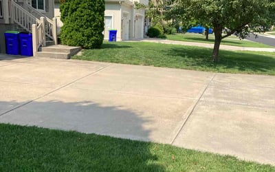 Photo of Lizette R.'s yard after getting lawn care in Belton, MO