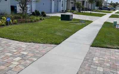 Photo of Jacob C.'s yard after getting lawn care in Bellevue, NE