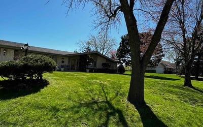 Photo of Tyrone W.'s yard after getting lawn care in Oak Lawn, IL