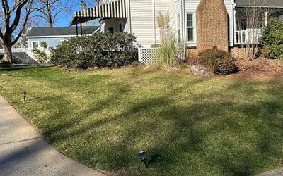 Photo of Raksha R.'s yard after getting lawn care in Fairborn, OH