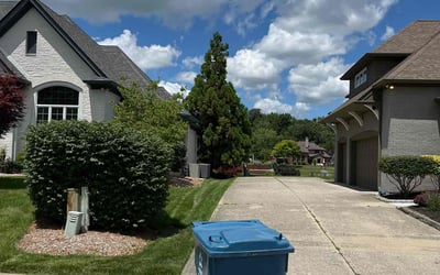 Photo of Hannah E.'s yard after getting lawn care in Lebanon, IN