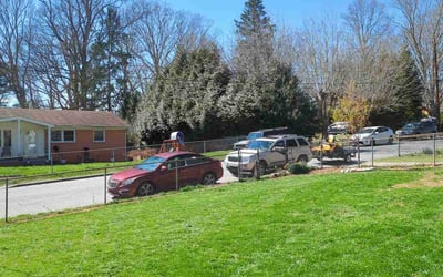 Photo of Jon C.'s yard after getting lawn care in Asheville, NC