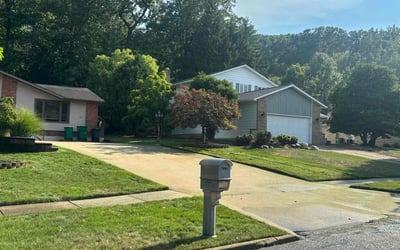 Photo of Brent H.'s yard after getting lawn care in Burton, OH