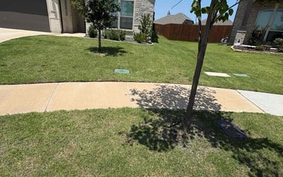 Photo of Kasey W.'s yard after getting lawn care in Queensbury, NY