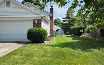 Photo of Erica R.'s yard after getting lawn care in Mount Gilead, OH