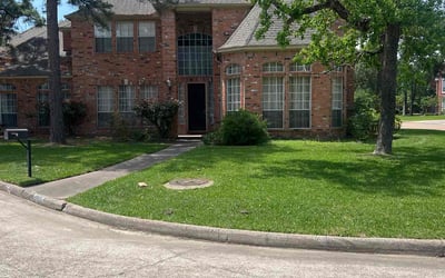 Photo of Daniel F.'s yard after getting lawn care in Spring, TX