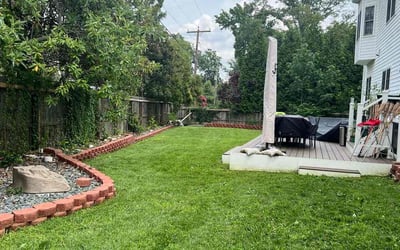 Photo of Tiffany J.'s yard after getting lawn care in Fort Hunt, VA