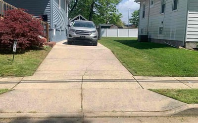 Photo of Daniel G.'s yard after getting lawn care in Beverly, NJ