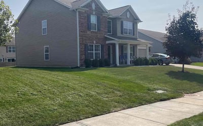 Photo of Richard R.'s yard after getting lawn care in Noblesville, IN
