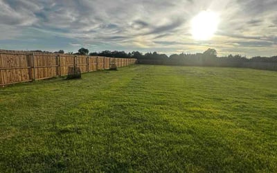 Photo of John D.'s yard after getting lawn care in Penn Yan, NY