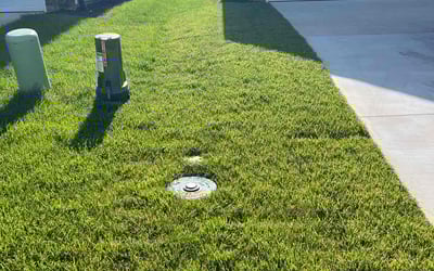 Photo of Charles B.'s yard after getting lawn care in Hendersonville, NC