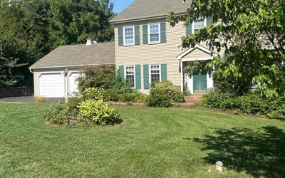 Photo of Sadara m.'s yard after getting lawn care in Lancaster, PA