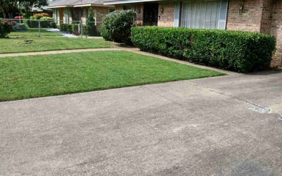 Photo of Erich J.'s yard after getting lawn care in Demotte, IN