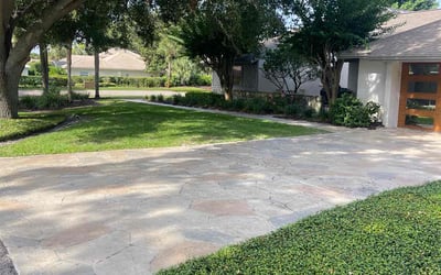 Photo of Amy L.'s yard after getting lawn care in Plainfield, IN
