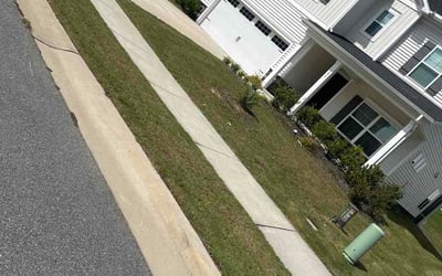 Photo of Chad C.'s yard after getting lawn care in Massillon, OH