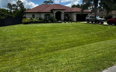 Photo of Amanda W.'s yard after getting lawn care in Montgomery, AL