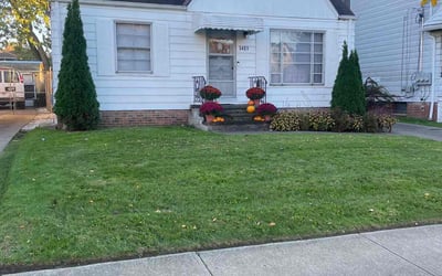 Photo of April H.'s yard after getting lawn care in Seville, OH