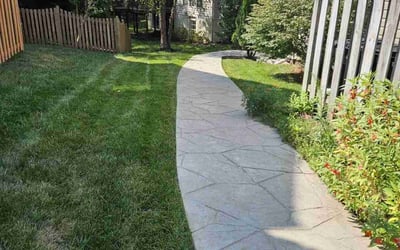 Photo of Mary O.'s yard after getting lawn care in Gainesville, VA