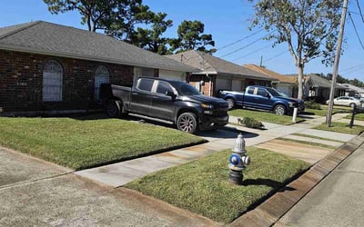 Photo of Brian V.'s yard after getting lawn care in Kenner, LA