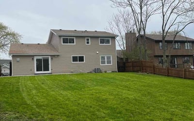 Photo of Jennifer R.'s yard after getting lawn care in Fox Lake, IL