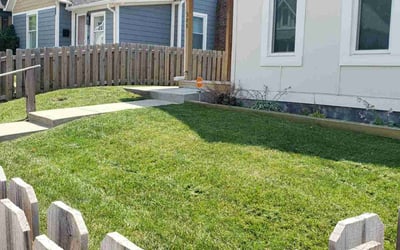 Photo of Kelly E.'s yard after getting lawn care in Lebanon, IN