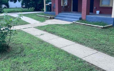 Photo of Jeremiah S.'s yard after getting lawn care in Edgewater, MD