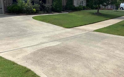 Photo of Kimberly L.'s yard after getting lawn care in Enfield, CT