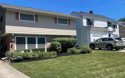 Photo of Stephanie S.'s yard after getting lawn care in East Cleveland, OH