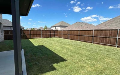 Photo of Michael C.'s yard after getting lawn care in Red Oak, TX