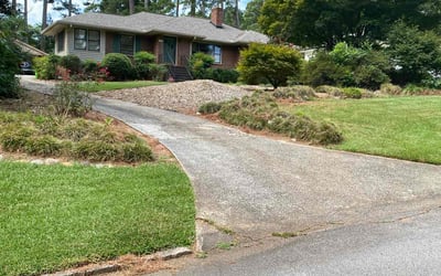 Photo of Esmie B.'s yard after getting lawn care in Bremen, GA
