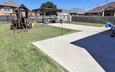 Photo of Alfred W.'s yard after getting lawn care in Mission, TX