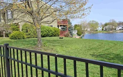 Photo of Kristine H.'s yard after getting lawn care in Columbus, OH