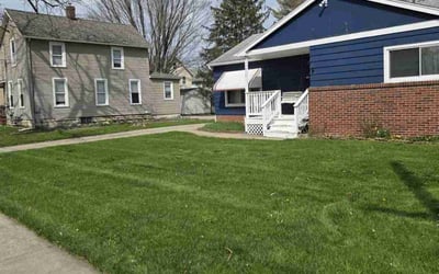 Photo of Savannah J.'s yard after getting lawn care in Elyria, OH