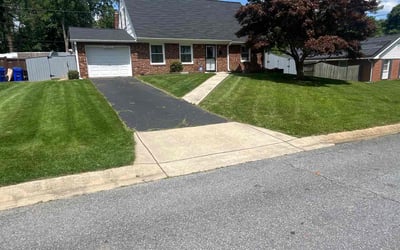 Photo of Charles B.'s yard after getting lawn care in Riverdale, MD