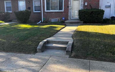 Photo of Cynthia W.'s yard after getting lawn care in Parkville, MD