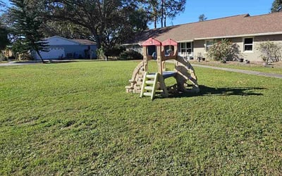 Photo of Mindy M.'s yard after getting lawn care in Morganton, NC