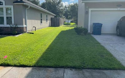 Photo of Shari G.'s yard after getting lawn care in Callahan, FL