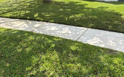 Photo of Melissa S.'s yard after getting lawn care in Hendersonville, TN