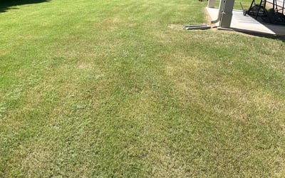 Photo of Justin J.'s yard after getting lawn care in Fort Mill, SC