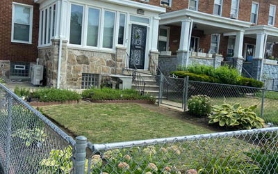 Photo of Jeaninne B.'s yard after getting lawn care in Baltimore, MD