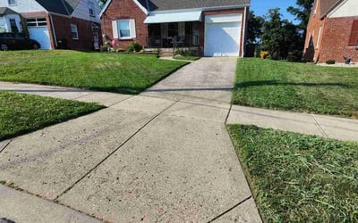 Photo of James R.'s yard after getting lawn care in Sardinia, OH