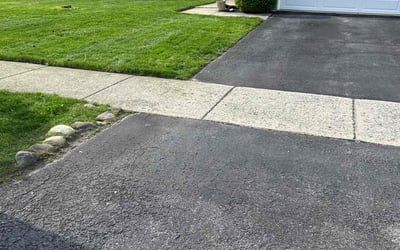 Photo of Margaret G.'s yard after getting lawn care in Penn Hills, PA