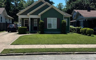 Photo of Brennan D.'s yard after getting lawn care in Greenville, TX