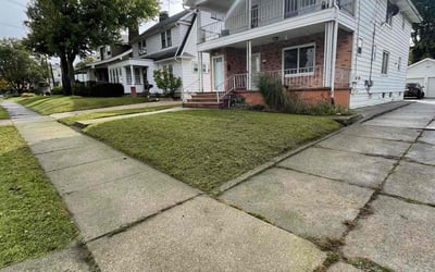 Photo of Robert L.'s yard after getting lawn care in Struthers, OH