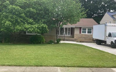 Photo of Glen W.'s yard after getting lawn care in Euclid, OH