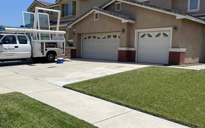 Photo of Cynthia B.'s yard after getting lawn care in Fontana, CA