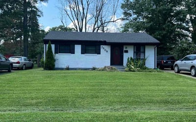 Photo of Cheryl H.'s yard after getting lawn care in Bedford, OH