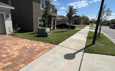 Photo of Terrell B.'s yard after getting lawn care in Groveland, FL